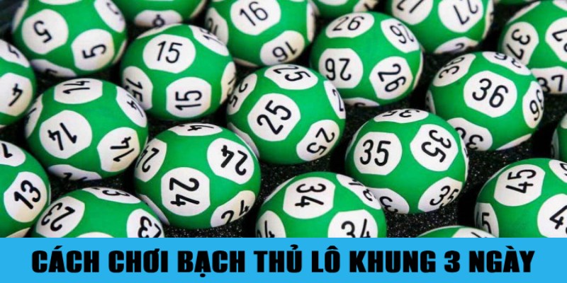 2 cách vào tiền khi đánh lô bạch thủ khung 3 ngày