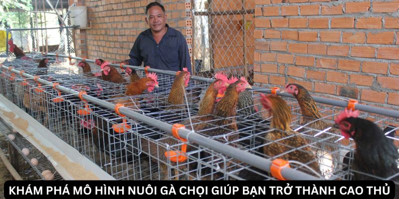 Bí quyết xây dựng mô hình nuôi gà chọi thành công từ A-Z