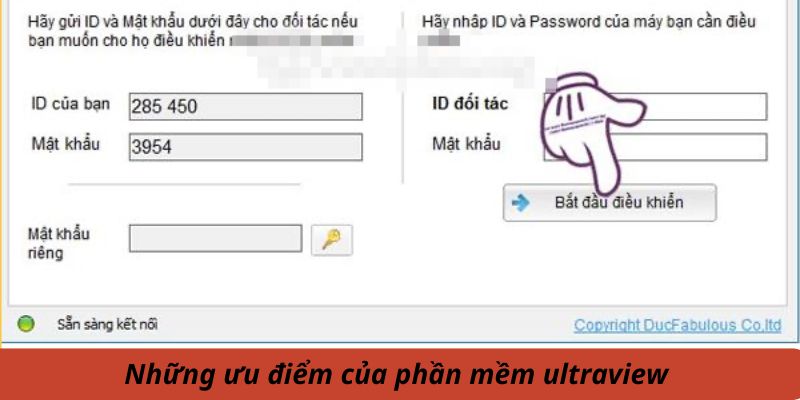 Những ưu điểm của phần mềm Ultraview