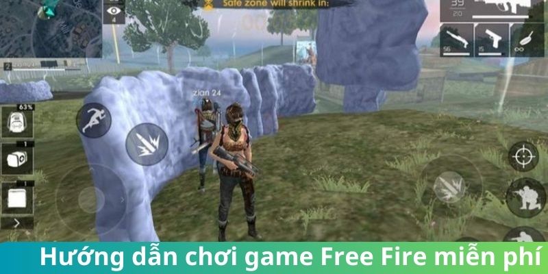 Tiến trình trải nghiệm game Free Fire miễn phí