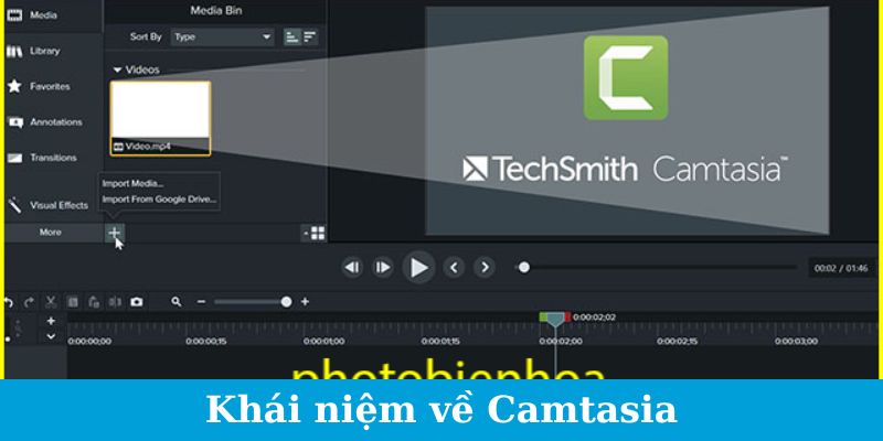 Khái niệm về Camtasia