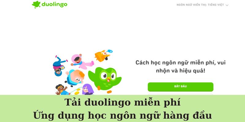 Tải duolingo miễn phí - Ứng dụng học ngôn ngữ hàng đầu