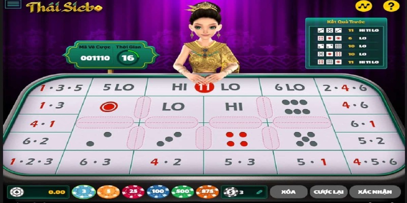 Trình tự vận hành chi tiết của 1 ván game Sicbo Thái